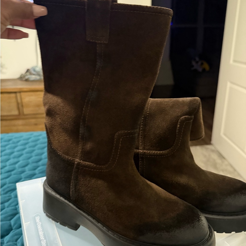 Jeffrey Campbell Brown Ankle Boots